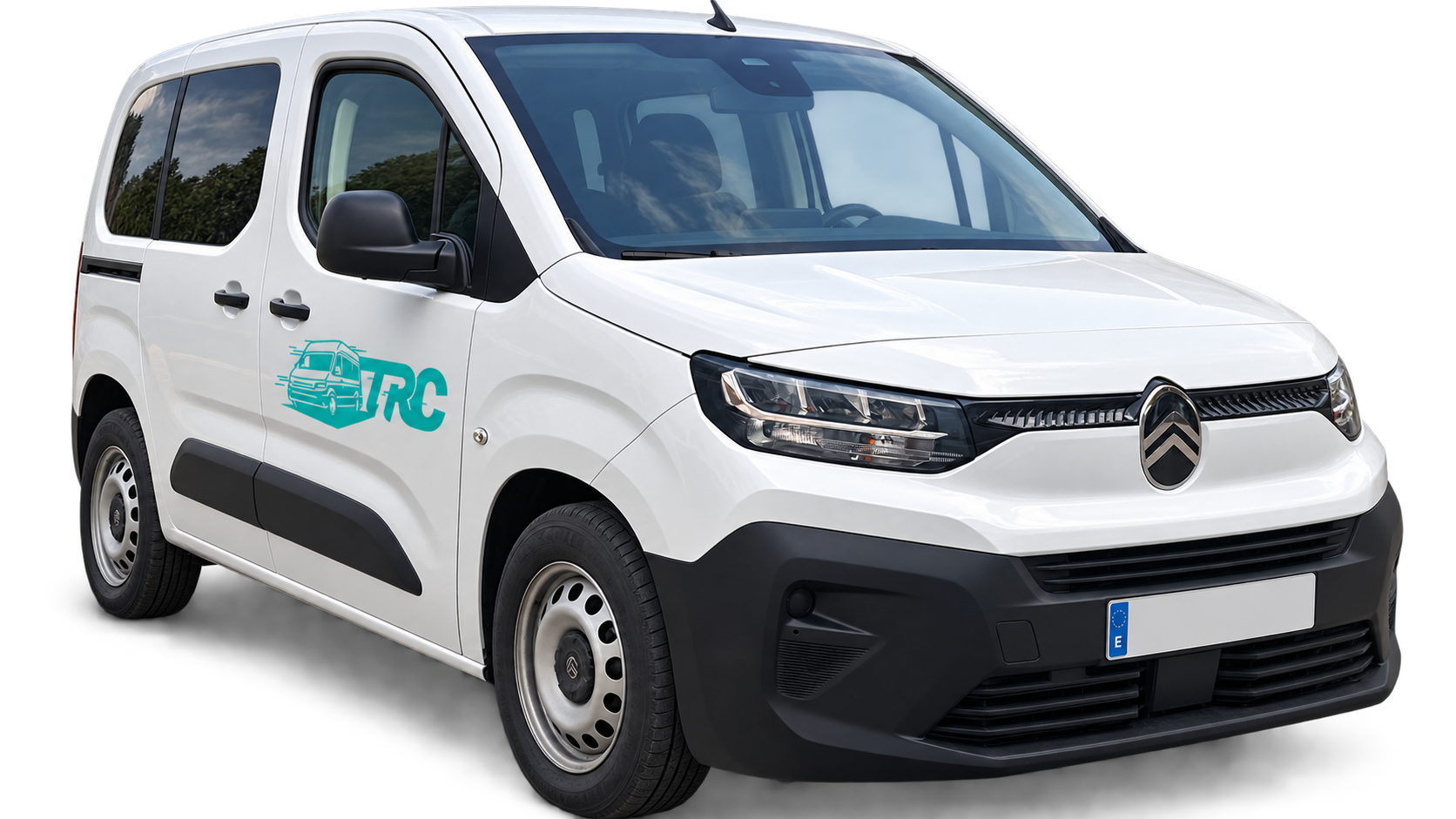 Furgoneta Citroën Berlingo de TRC, vista frontal