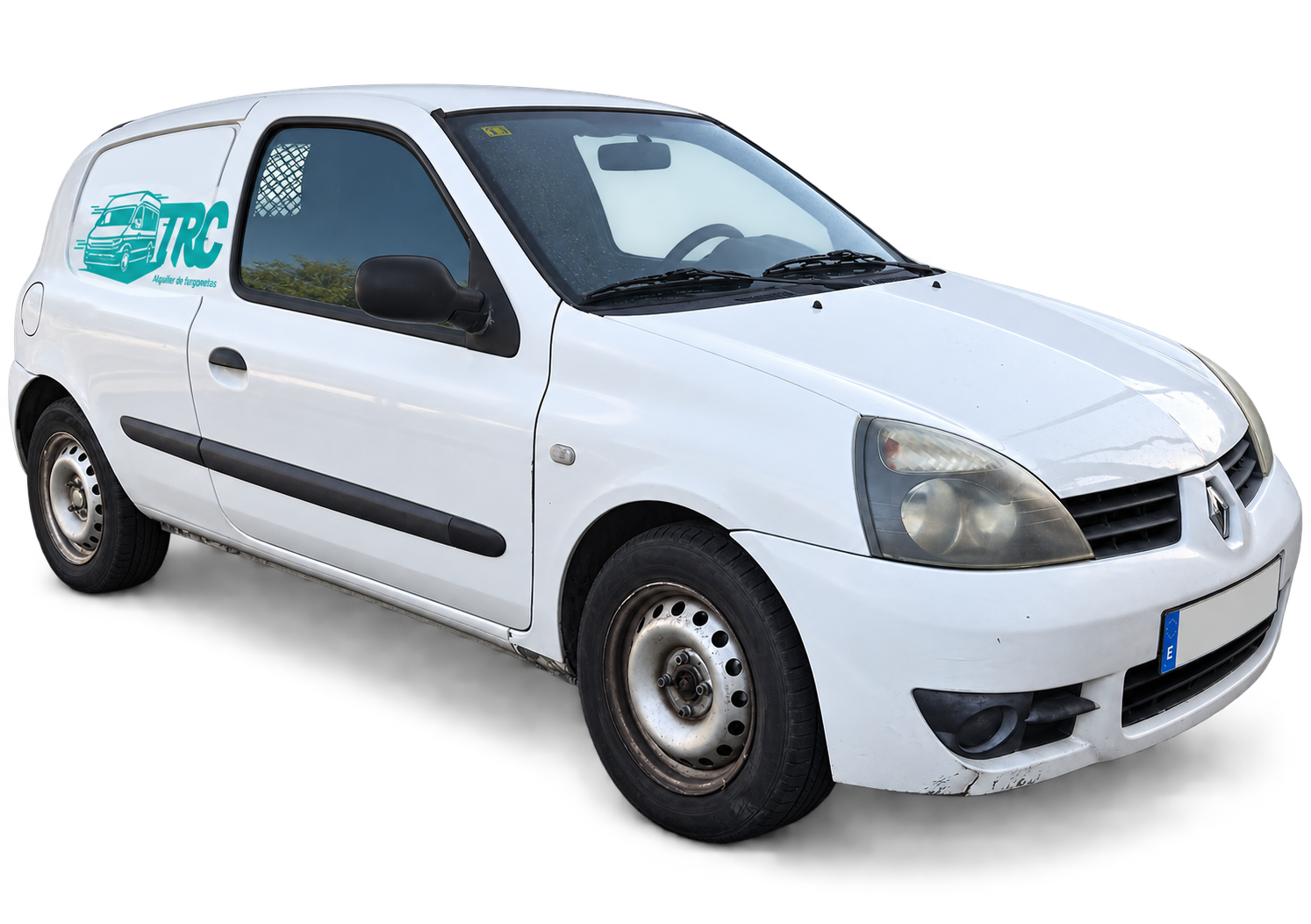 Vehículo comercial Renault de TRC, vista frontal